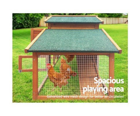 2 Storey Wooden Hutch Coop - House Of Pets Delight (HOPD)