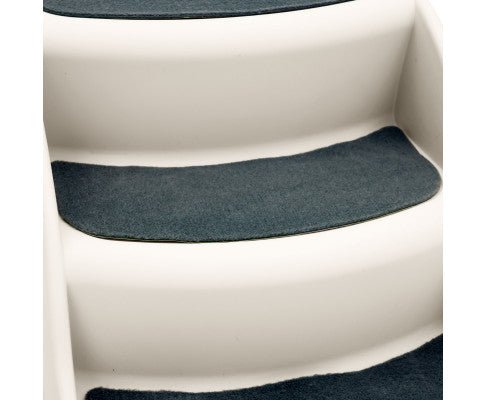 38cm Foldable Pet Stairs Ramp - White - House Of Pets Delight (HOPD)