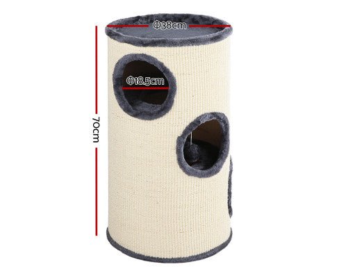 70cm Playful Cat Scratch Post - House Of Pets Delight (HOPD)