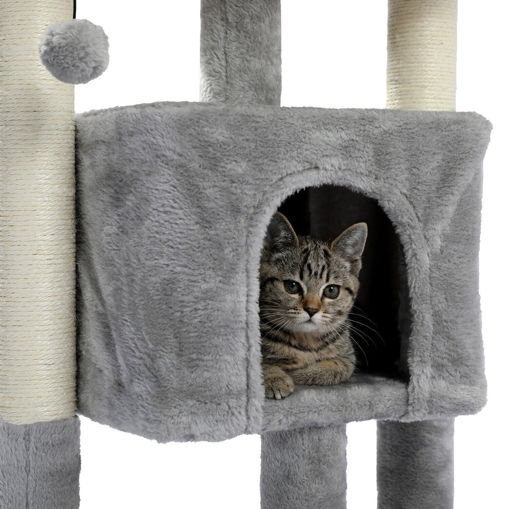 72cm Cat House - Grey - House Of Pets Delight (HOPD)