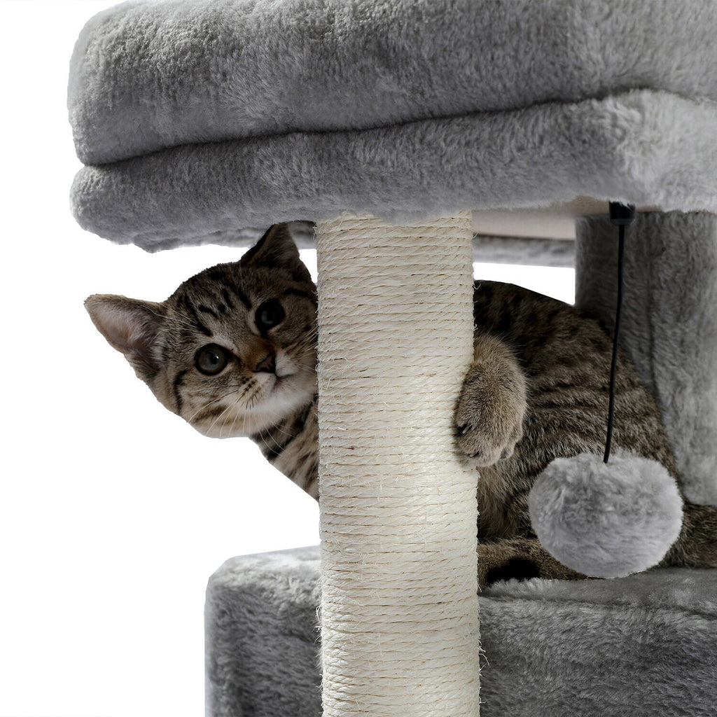 72cm Cat House - Grey - House Of Pets Delight (HOPD)