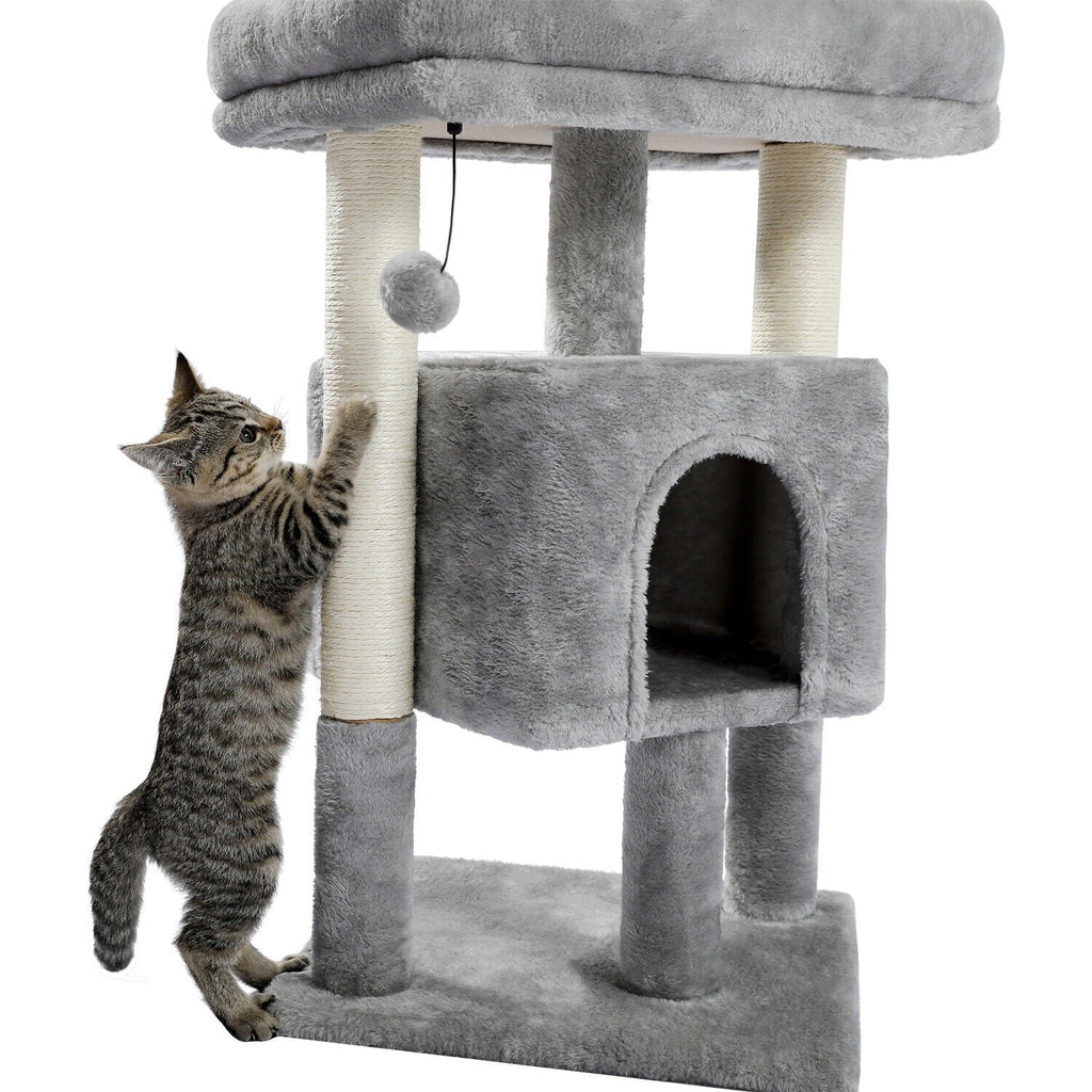 72cm Cat House - Grey - House Of Pets Delight (HOPD)