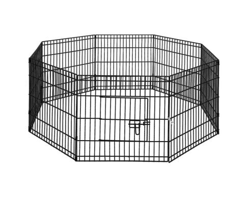 8 Panel Pet Playpen Crate - 24 inch - House Of Pets Delight (HOPD)
