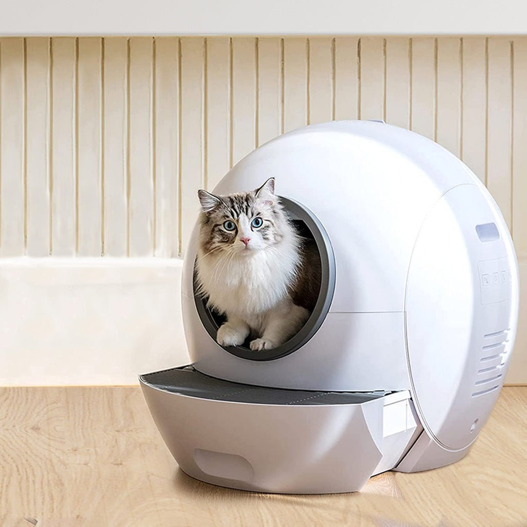 Automatic Smart Self - Cleaning Cat Litter Box With App Remote Control - House Of Pets Delight (HOPD)