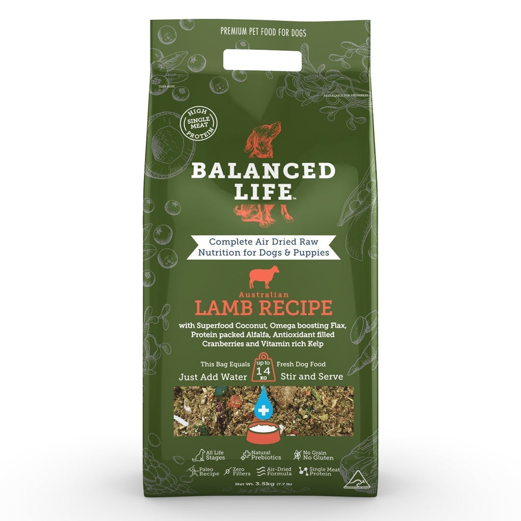 Balanced Life Lamb For Dogs 3.5Kg - House Of Pets Delight (HOPD)