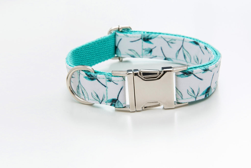 Blue Ivy Collar With Bow - House Of Pets Delight (HOPD)
