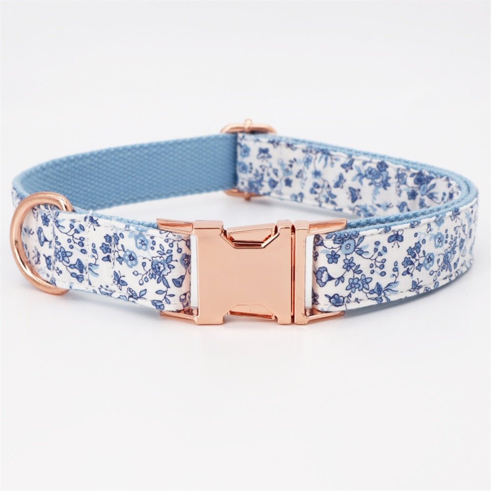 Blue Wonderland Flower Collar - House Of Pets Delight (HOPD)