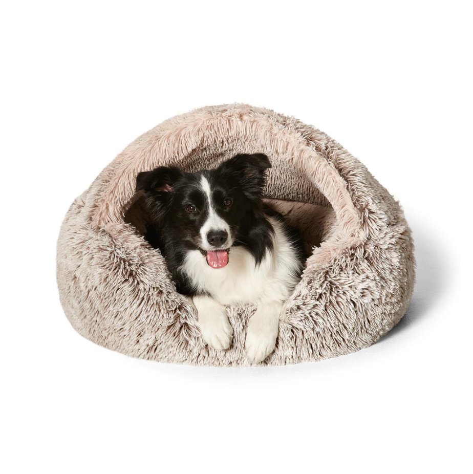 Calming Hoodie Cuddler - Mink (3 Sizes) - House Of Pets Delight (HOPD)