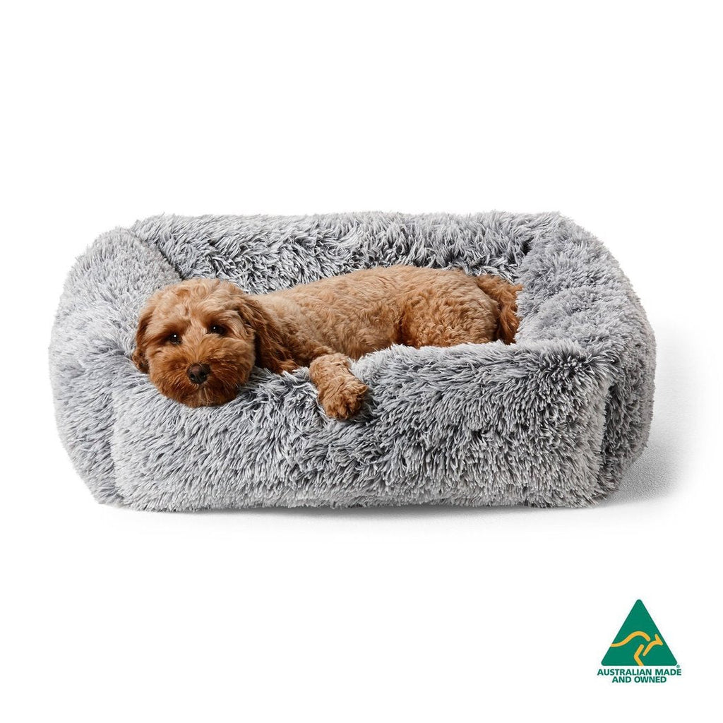 Calming Snuggler – Silver Fox (3 Sizes) - House Of Pets Delight (HOPD)