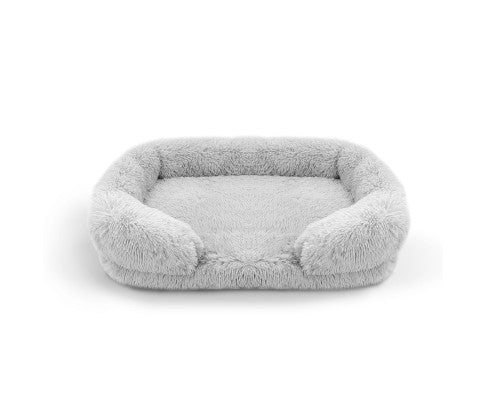 Calming Soft Plush Memory Foam Dog Bed (3 Sizes) - House Of Pets Delight (HOPD)