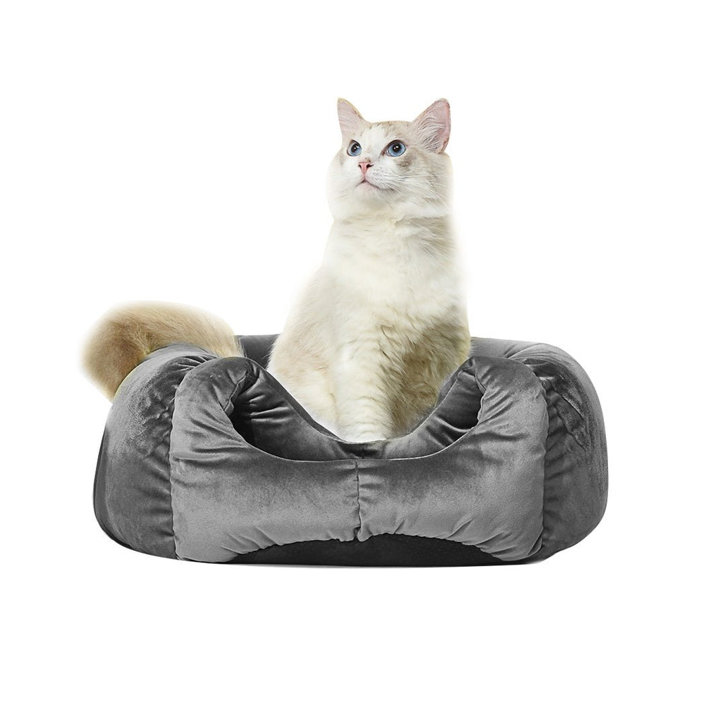 Cat Castle Igloo Round Nest Cave Grey L - House Of Pets Delight (HOPD)