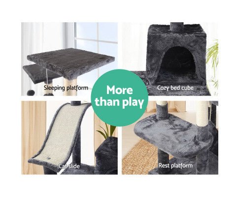 Cat Tree 171cm Scratching Post Tower - House Of Pets Delight (HOPD)