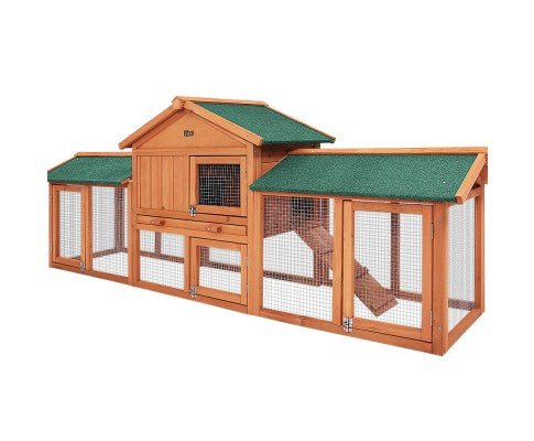 Chicken/Rabbit Hutch - Coop with Run - House Of Pets Delight (HOPD)