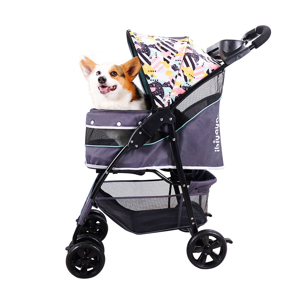 Cloud 9 Pet Stroller for Cats & Dogs up to 20kg - Mint Green - House Of Pets Delight (HOPD)