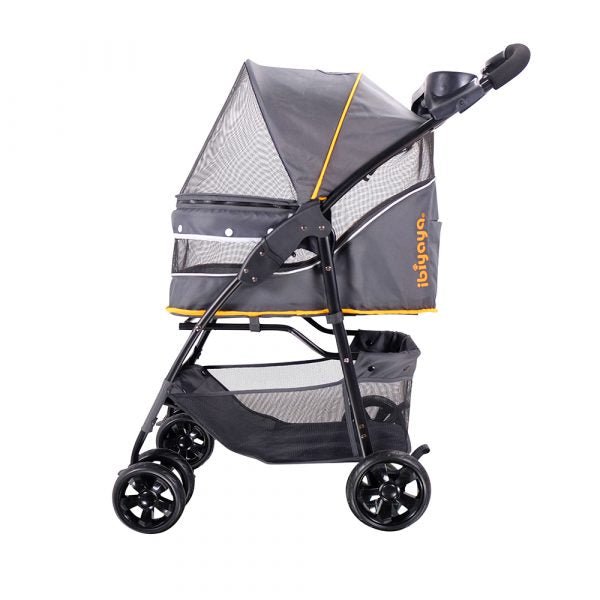 Cloud 9 Pet Stroller for Cats & Dogs up to 20kg - Mustard Yellow - House Of Pets Delight (HOPD)