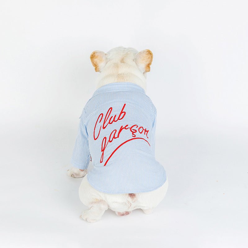 Club Garcon Light Denim Dog Shirt - House Of Pets Delight (HOPD)