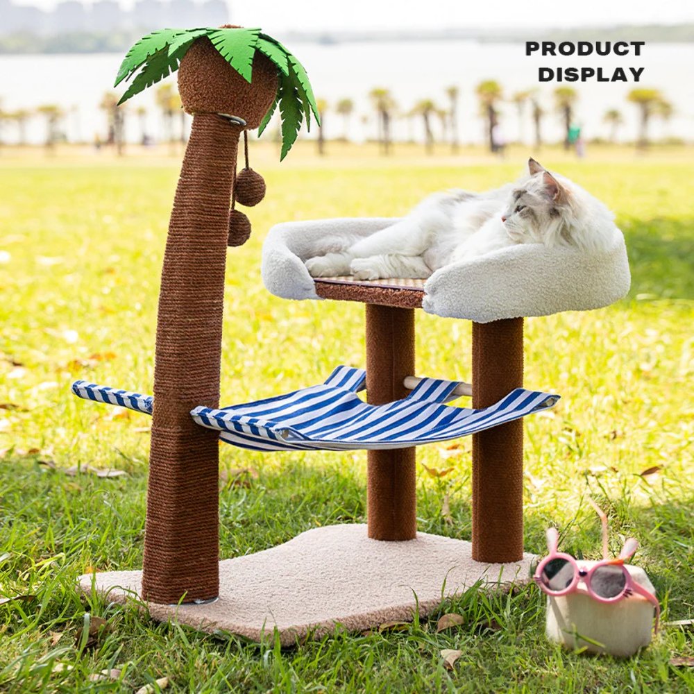 Coconut Lifestyle Cat Tree - House Of Pets Delight (HOPD)