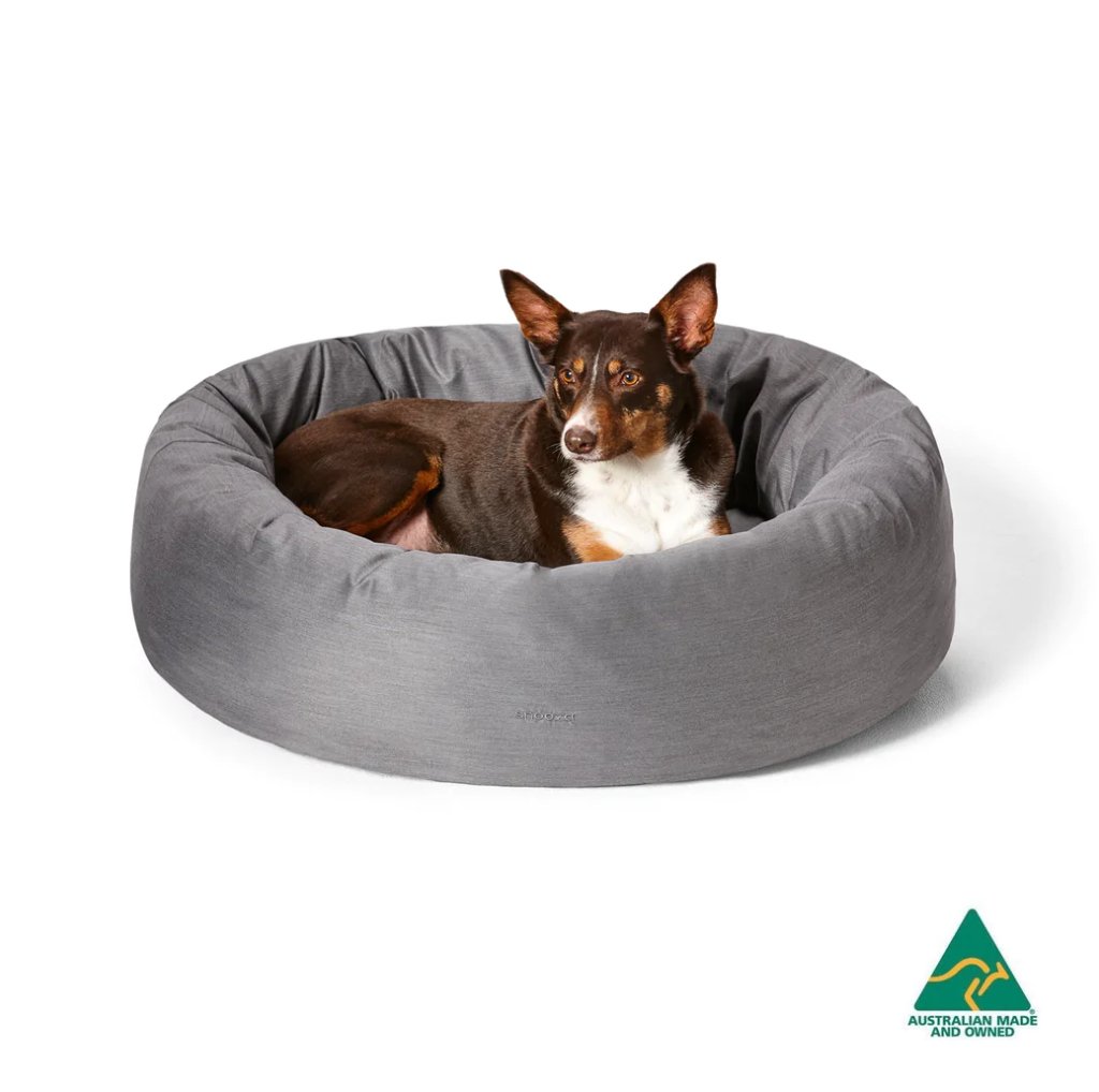 Cool Cuddler Dog Bed – Ash (3 Sizes) - House Of Pets Delight (HOPD)