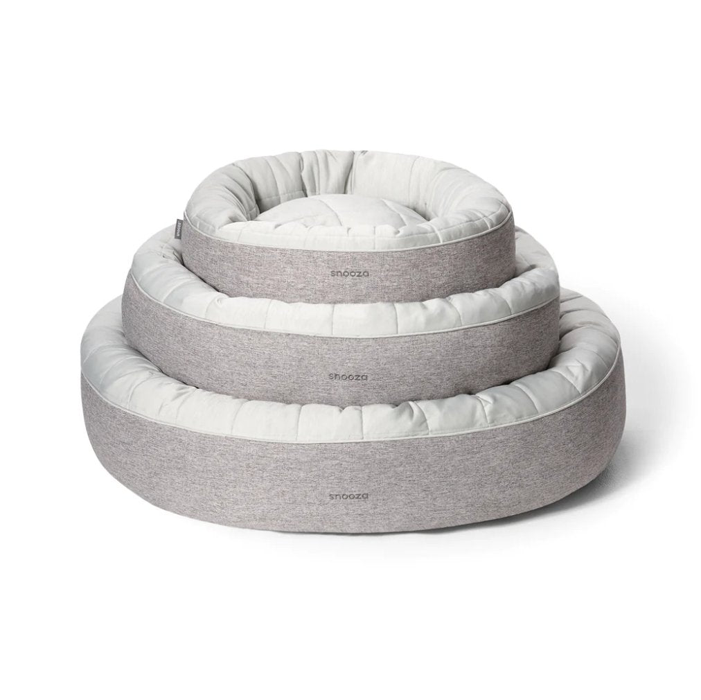 Cooling Comfort Cuddler - Powder Grey (3 Sizes) - House Of Pets Delight (HOPD)