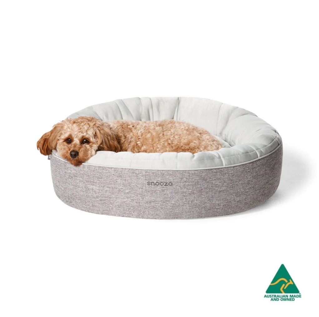 Cooling Comfort Cuddler - Powder Grey (3 Sizes) - House Of Pets Delight (HOPD)