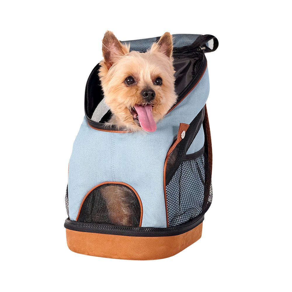 Denim Fun Lightweight Pet Backpack - House Of Pets Delight (HOPD)