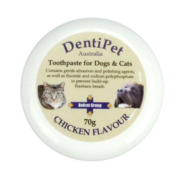 Dentipet Chicken - Flavoured Toothpaste for Cats and Dogs - 70g - House Of Pets Delight (HOPD)