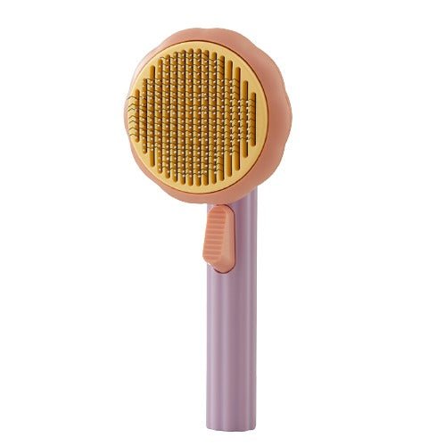 Deshedding Pet Brush in White - House Of Pets Delight (HOPD)