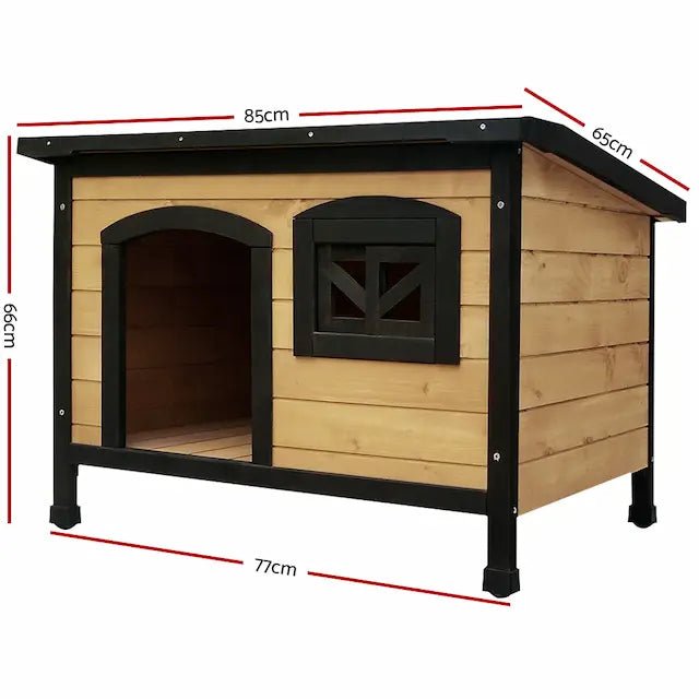 Dog Kennel with Elevated Floor - 2 Sizes - House Of Pets Delight (HOPD)