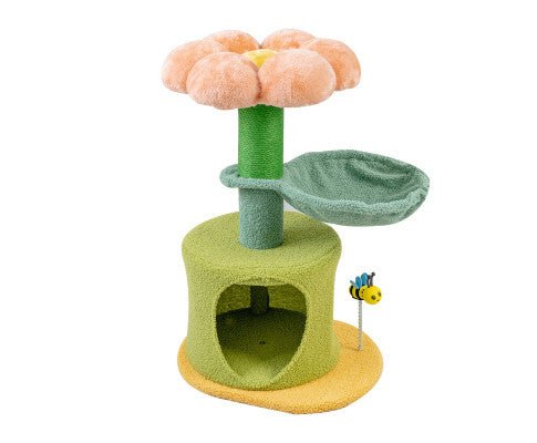 Flower Cat Scratching Post - House Of Pets Delight (HOPD)