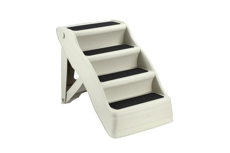 Foldable Pet Stairs 4 Step Ladder for Pet Cat Dog - House Of Pets Delight (HOPD)