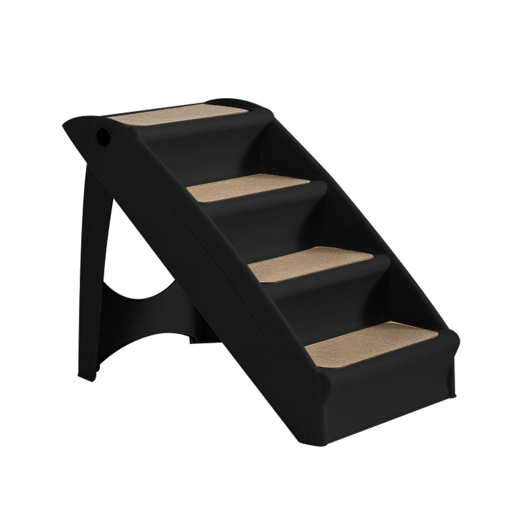 Foldable & Washable Pet Stairs Ramp - Black - House Of Pets Delight (HOPD)