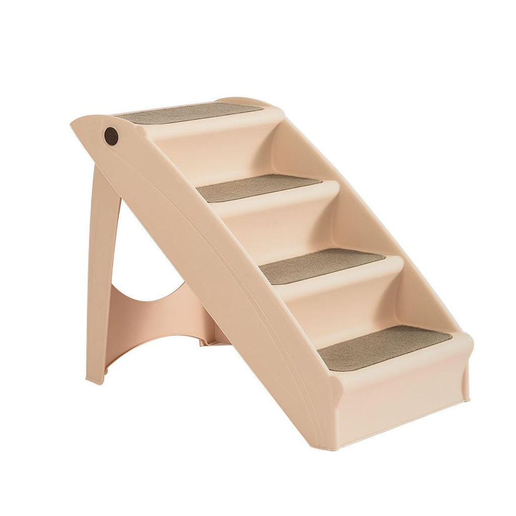 Foldable & Washable Pet Stairs Ramp - Nude - House Of Pets Delight (HOPD)