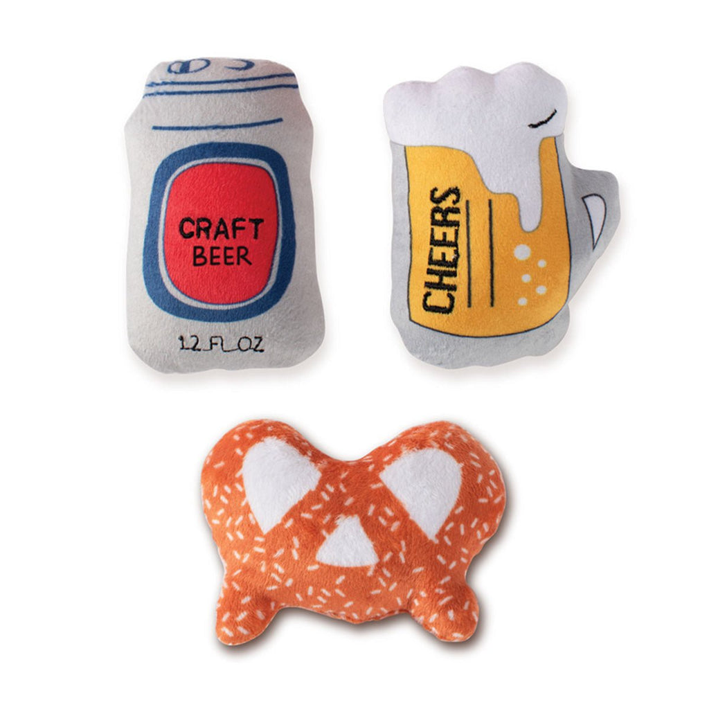 Fringe Studio Beer 3 - Piece Small Dog Toy Set - House Of Pets Delight (HOPD)