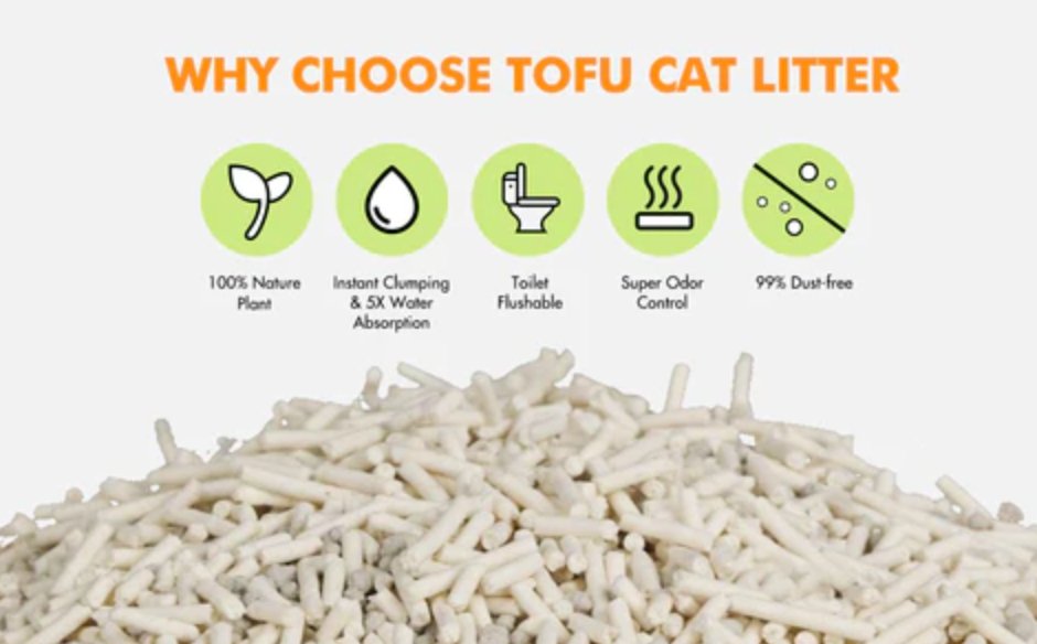 Gen3 6L Dust - Free and Natural Clumping Tofu Cat Litter - Green Tea - House Of Pets Delight (HOPD)