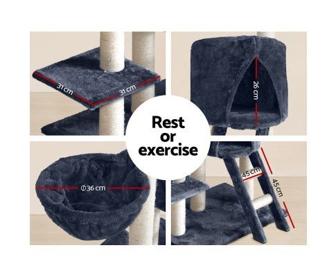 Giant Multi Level Cat Tree - House Of Pets Delight (HOPD)