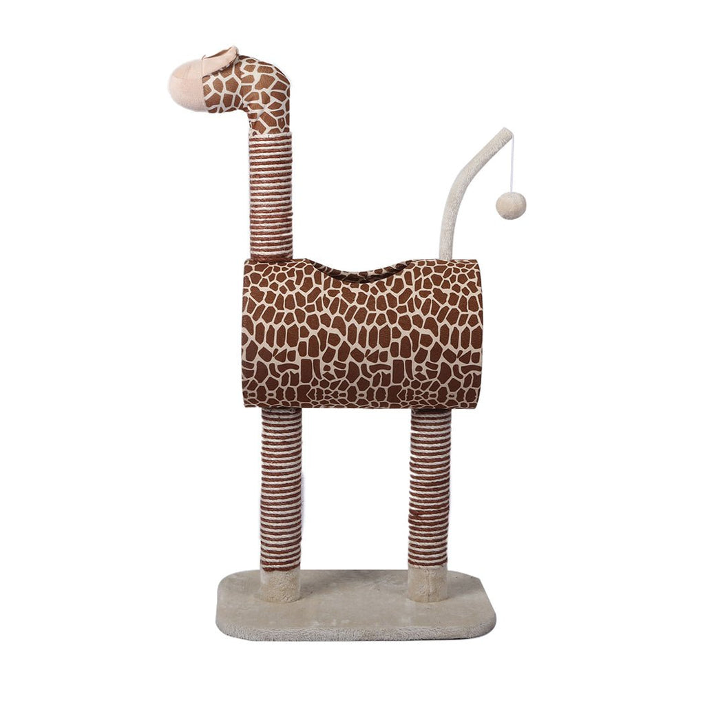 Giraffe Cat Climber House with Scratching Post - House Of Pets Delight (HOPD)