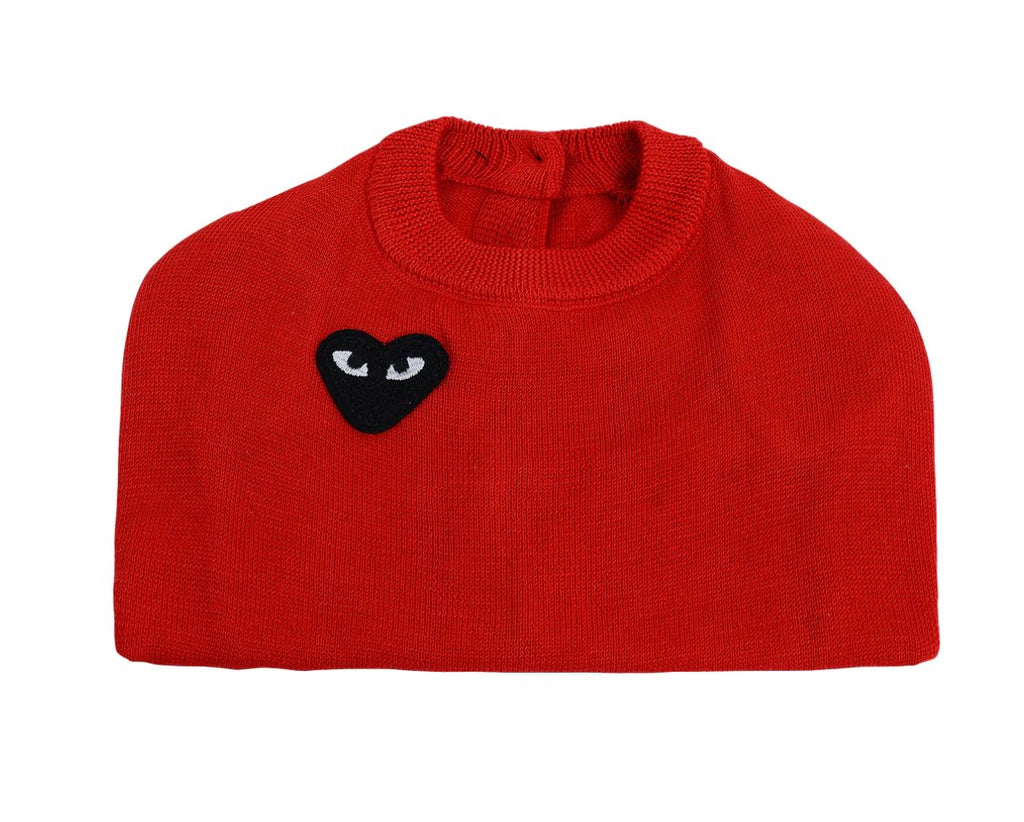 Heart Embroidery Dog Cardigan - Red - House Of Pets Delight (HOPD)