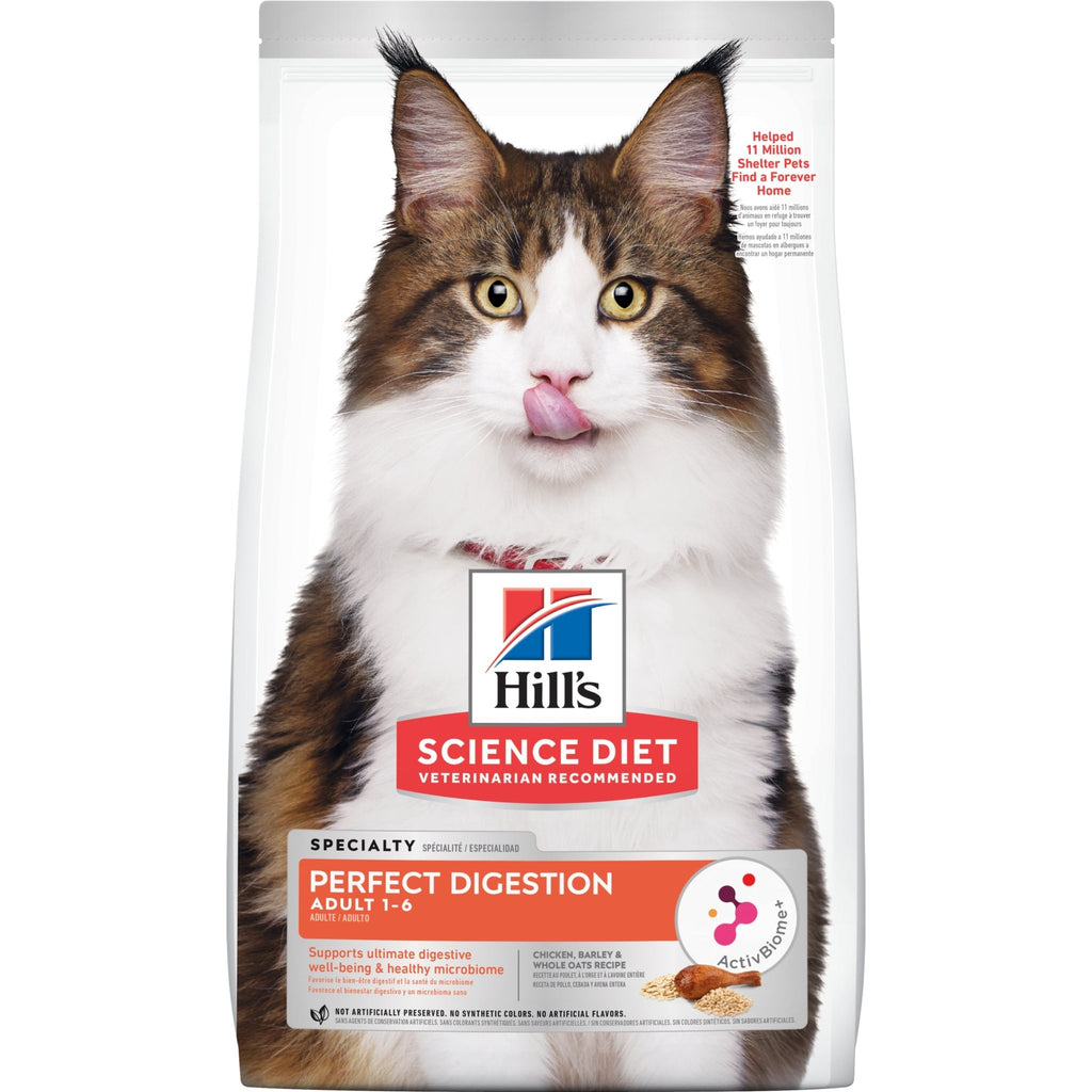 Hill's Science Diet Adult Perfect Digestion Dry Cat Food - House Of Pets Delight (HOPD)