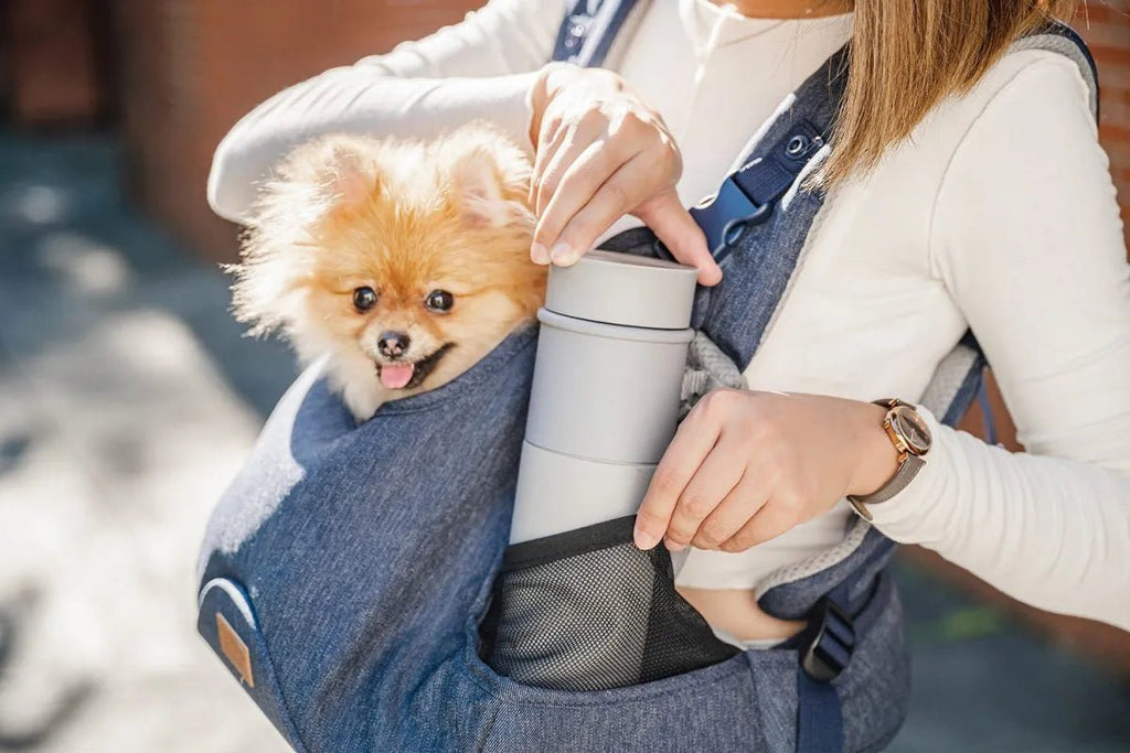 Hug Pack Dog Sling Carrier – Blue Jeans - House Of Pets Delight (HOPD)