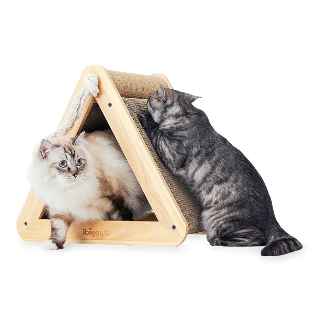 Ibiyaya Hide - Out Cat Scratching Post - House Of Pets Delight (HOPD)