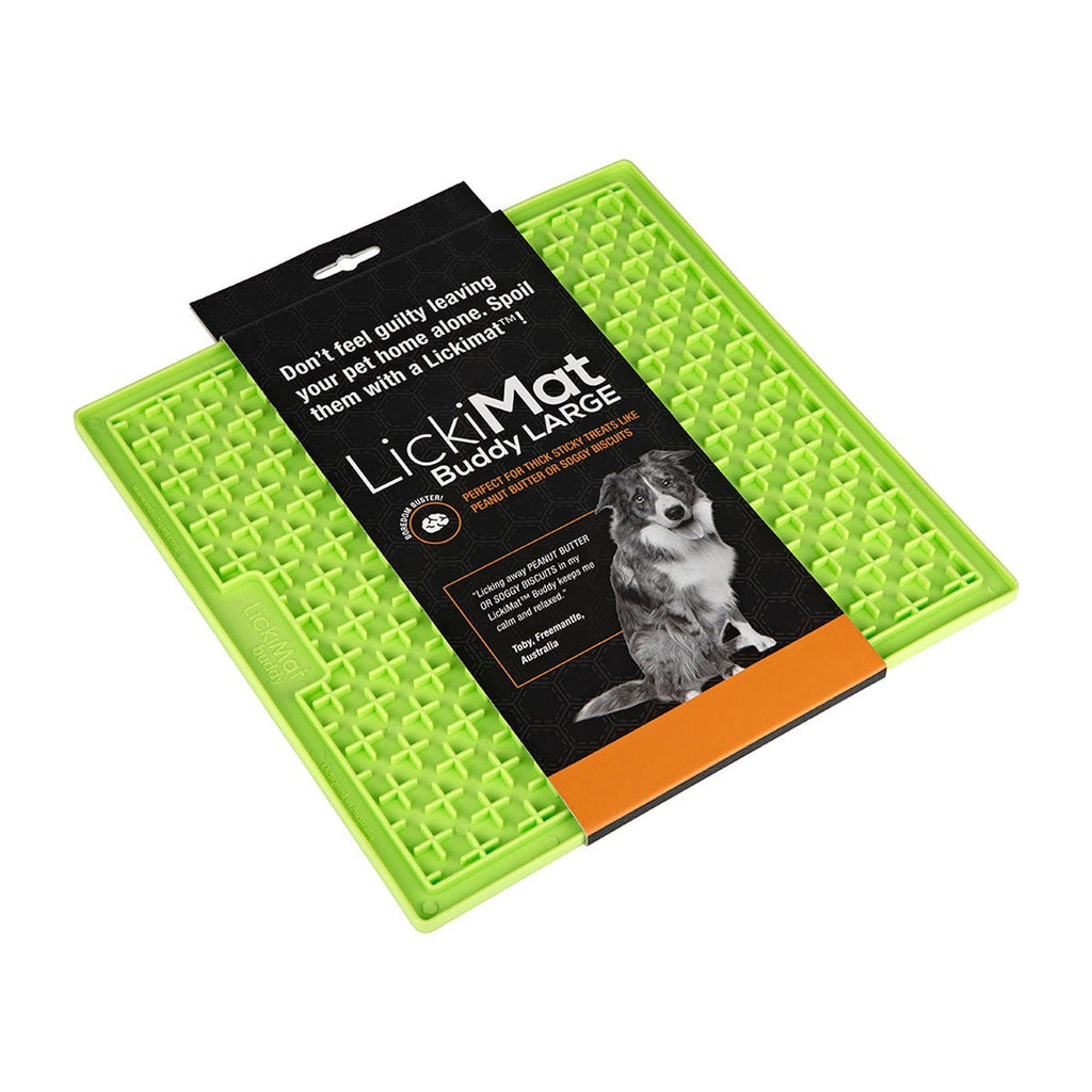 Lickimat Buddy Original Slow Food Mat - Large - House Of Pets Delight (HOPD)