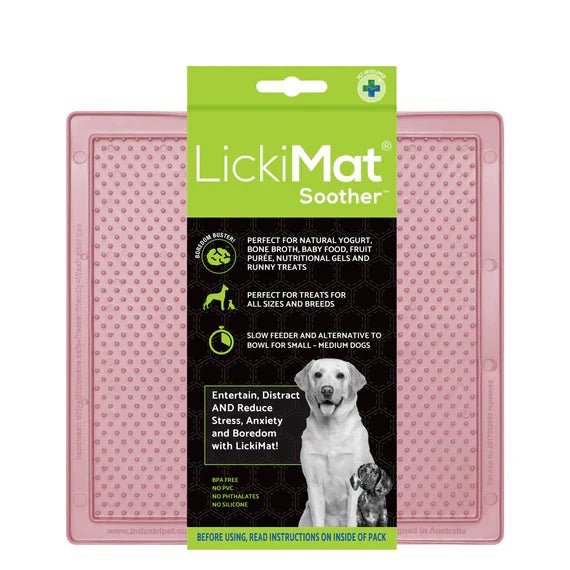 LickiMat – Pastel Soother (4 Colours) - House Of Pets Delight (HOPD)