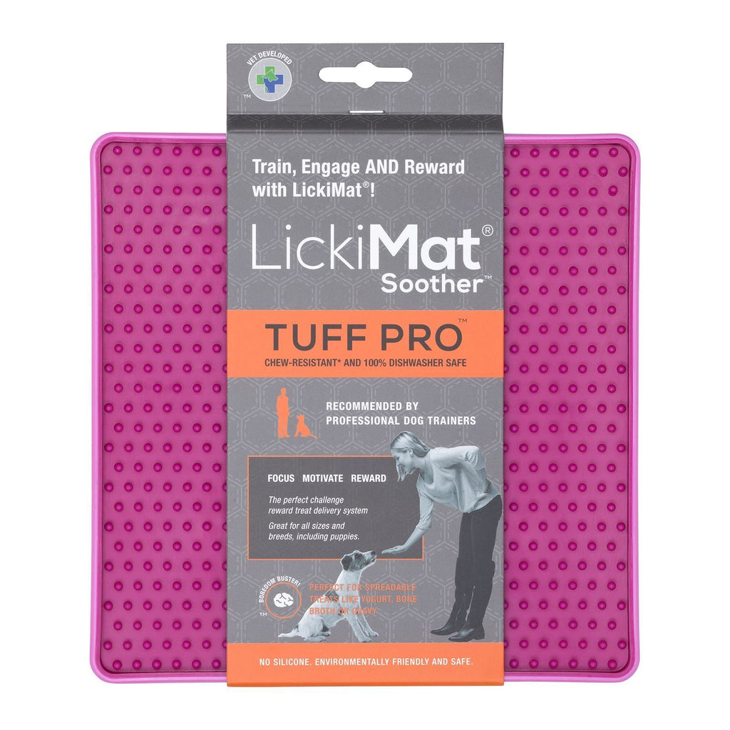 LickiMat Soother PRO Tuff Slow Food Licking Mat for Dogs - House Of Pets Delight (HOPD)