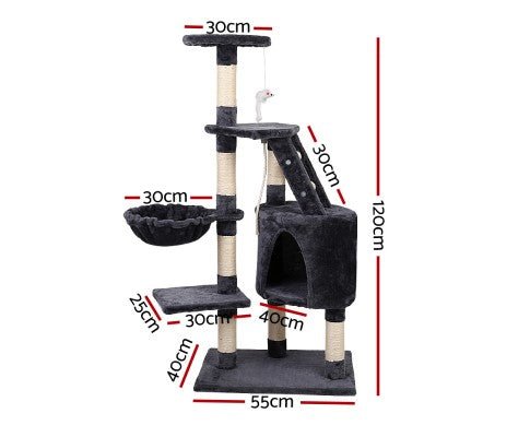 Multiplay Cat Tree 120cm - House Of Pets Delight (HOPD)