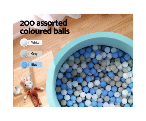 Ocean Foam Dog Ball Play Pit in Blue - House Of Pets Delight (HOPD)