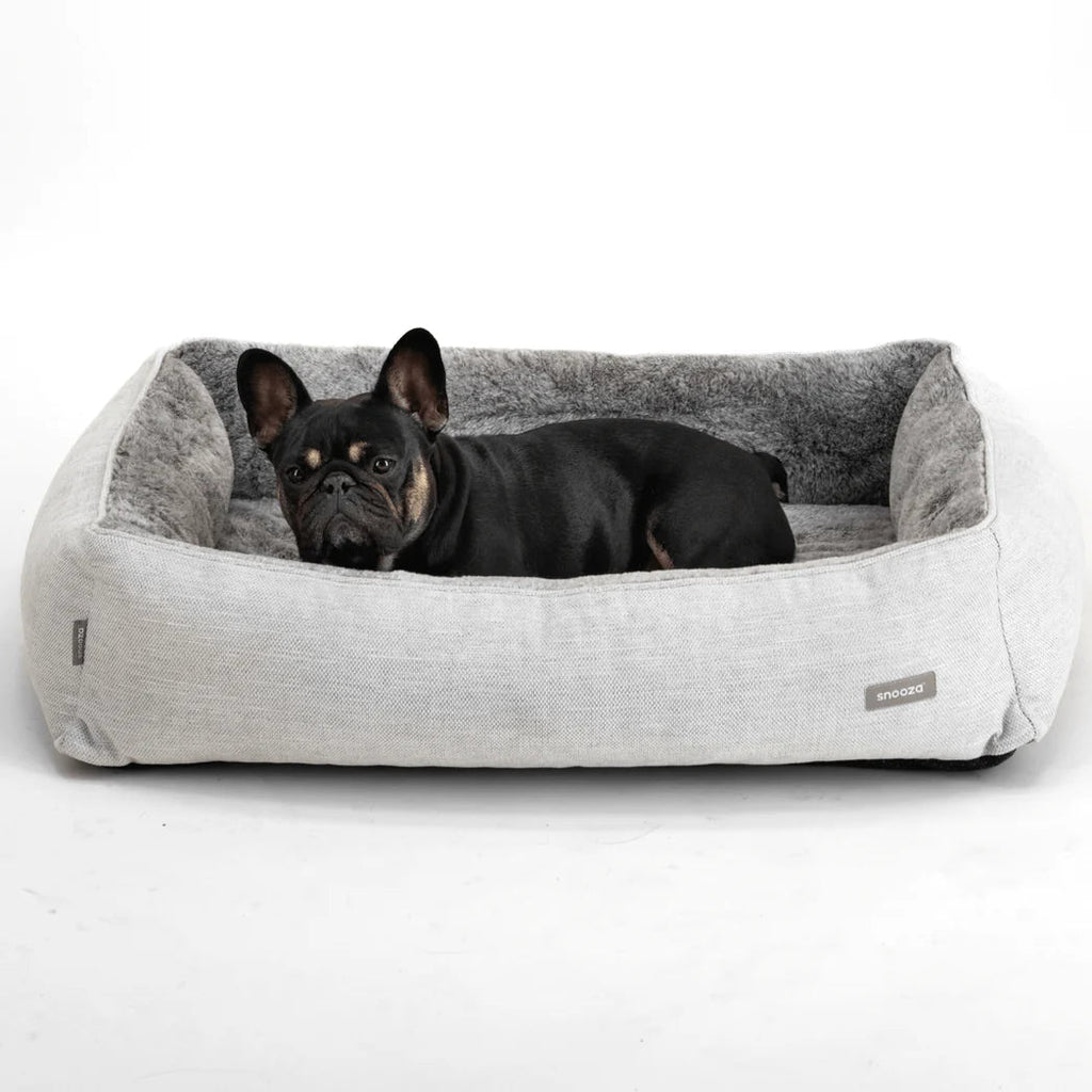 Ortho Snuggler Dog Bed Cashmere/Chinchilla - House Of Pets Delight (HOPD)