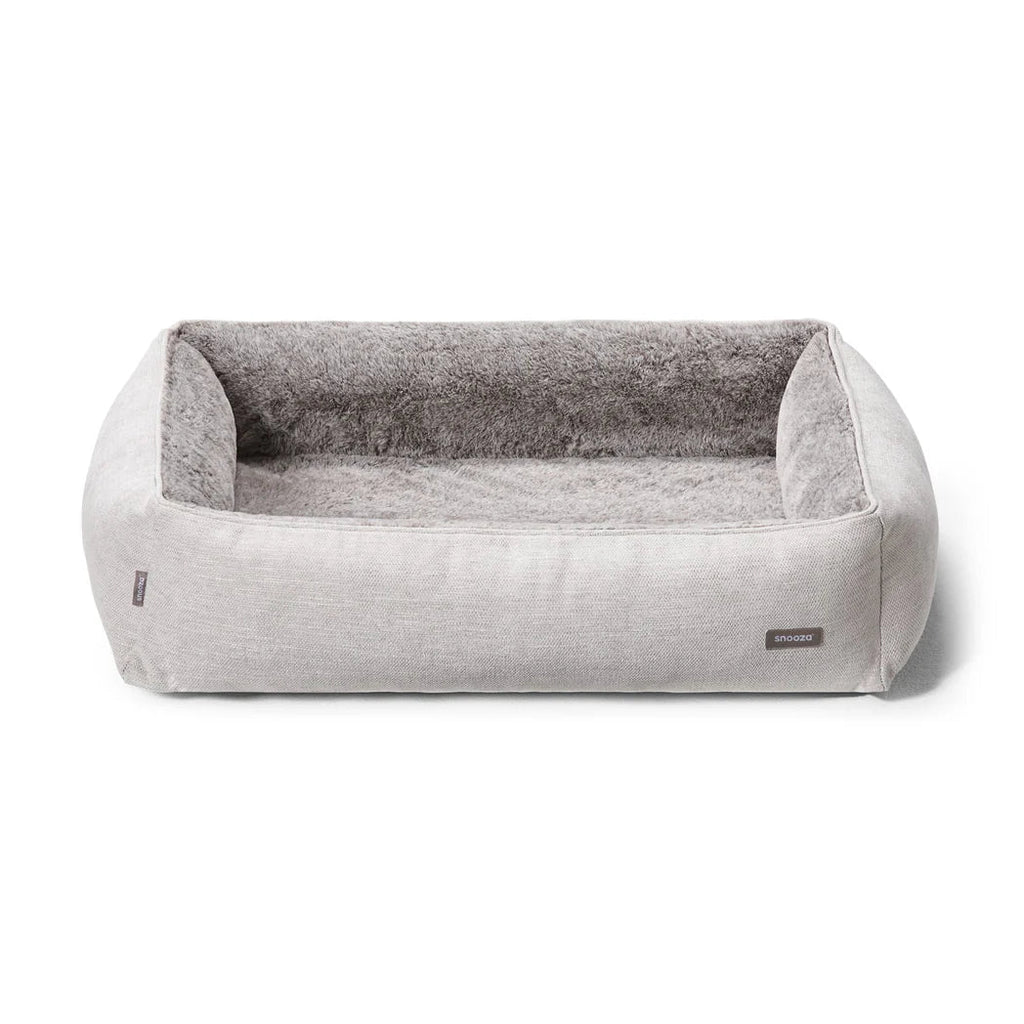 Ortho Snuggler Dog Bed Cashmere/Chinchilla - House Of Pets Delight (HOPD)