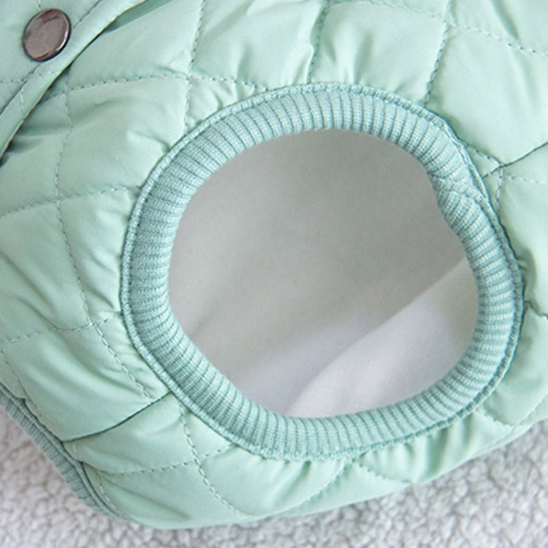 Padded Luxe Dog Vest - Green - House Of Pets Delight (HOPD)