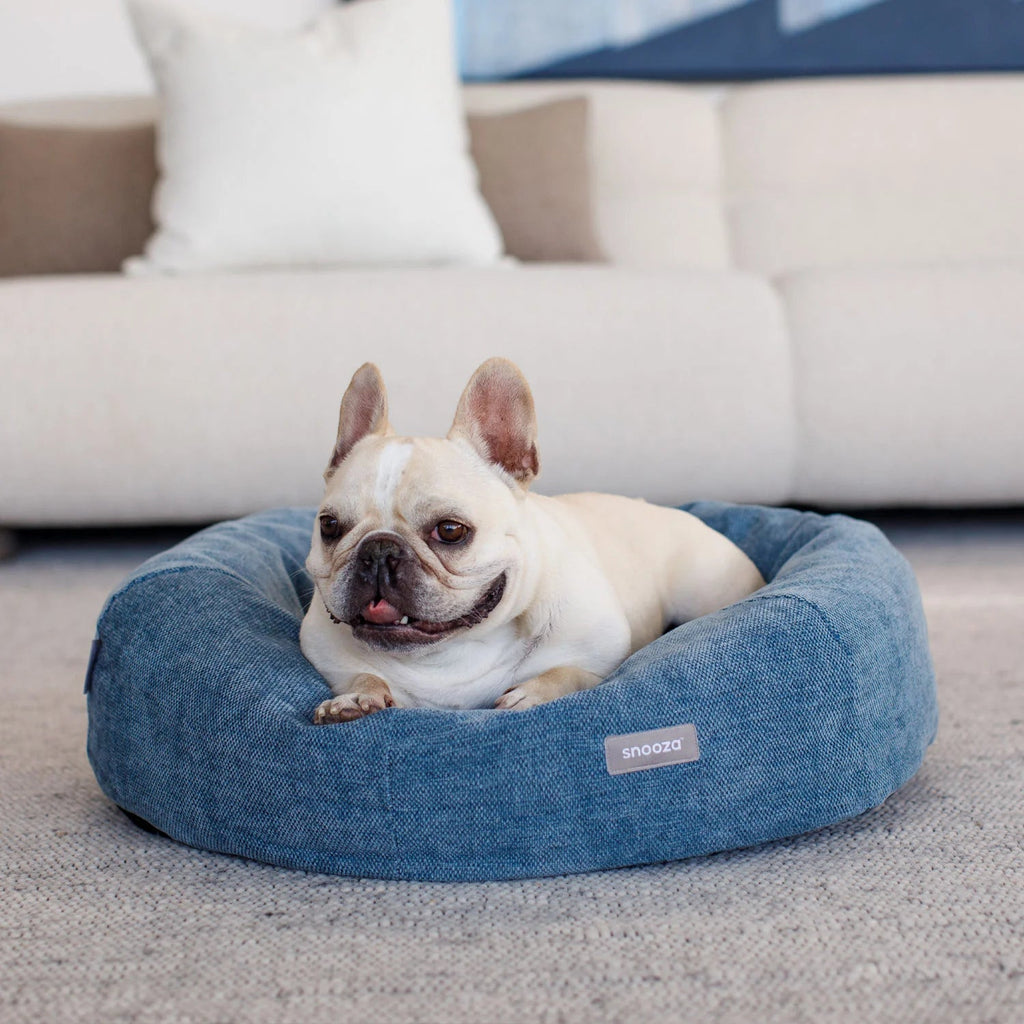 Panelled Cuddler Dog Bed – River - House Of Pets Delight (HOPD)