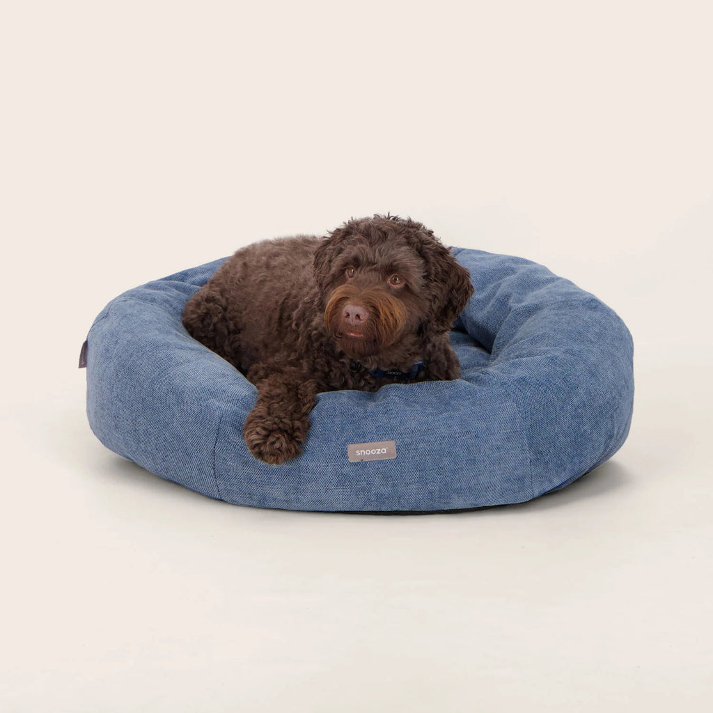 Panelled Cuddler Dog Bed – River - House Of Pets Delight (HOPD)